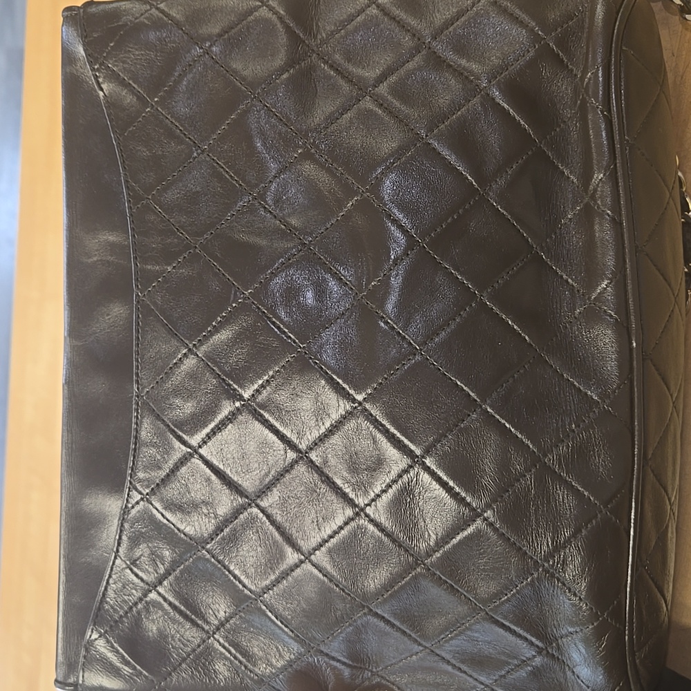 Chanel Dark Brown Quilted Shoulder Bag with Tassel - Picture 10 of 16